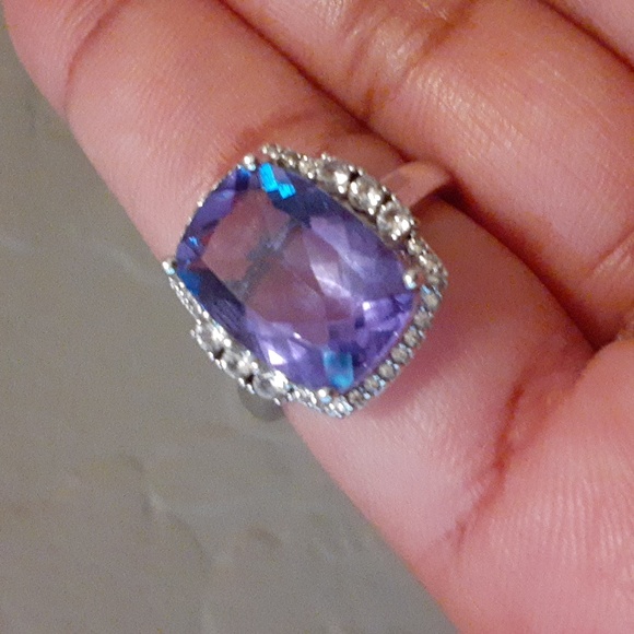 PRICE IS FIRM. 925, Untreated, Natural Color Change Fluorite And Natural White. - Picture 8 of 11